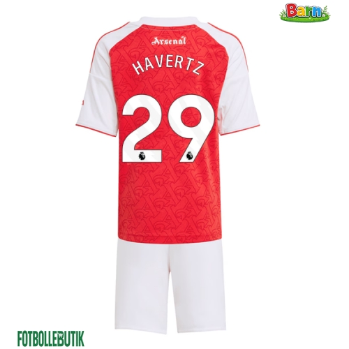 Arsenal Kai Havertz #29 Hemmaställ Barn 2025-26 Kortärmad (+ Korta byxor)